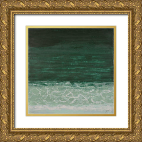 Beyond the Beyond Gold Ornate Wood Framed Art Print with Double Matting by Shanti, Shima