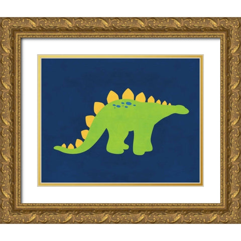 Dino 222 Gold Ornate Wood Framed Art Print with Double Matting by Robinson, Tamara