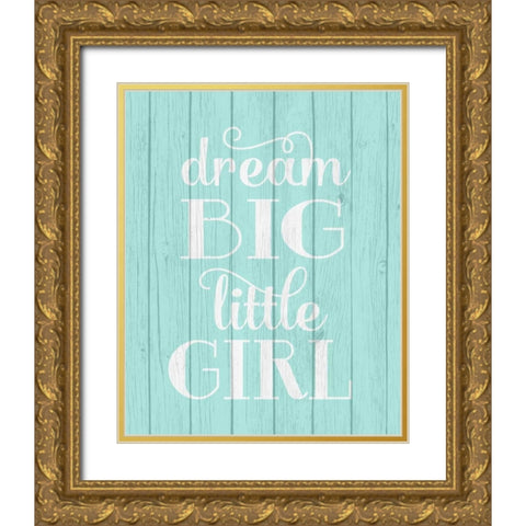 Paisley Dream Big Gold Ornate Wood Framed Art Print with Double Matting by Robinson, Tamara