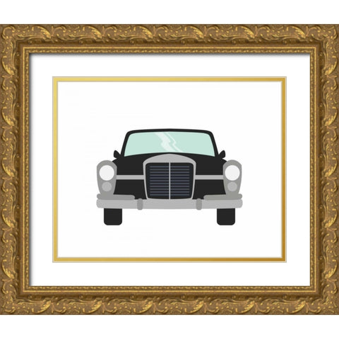 Car III Gold Ornate Wood Framed Art Print with Double Matting by Robinson, Tamara