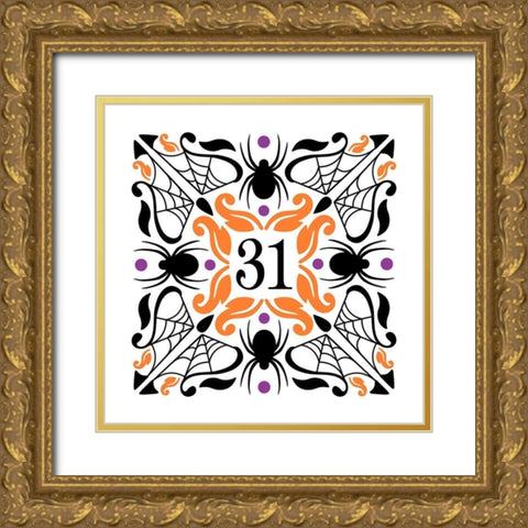 31st Gold Ornate Wood Framed Art Print with Double Matting by Robinson, Tamara