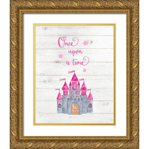 Once Upon a Time Gold Ornate Wood Framed Art Print with Double Matting by Robinson, Tamara