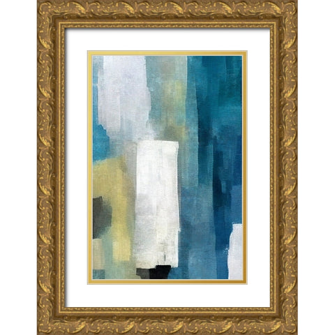 Monuments Gold Ornate Wood Framed Art Print with Double Matting by Dundon, Denise