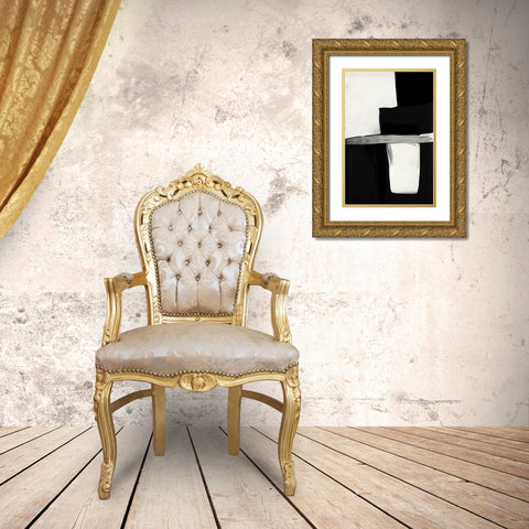 The Upside of Down Gold Ornate Wood Framed Art Print with Double Matting by Dundon, Denise