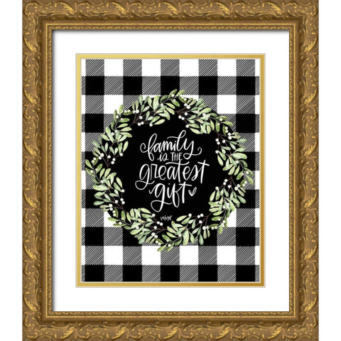 Family  Gold Ornate Wood Framed Art Print with Double Matting by Wieners, Valerie