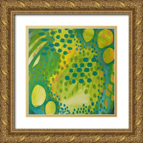 Abyss Gold Ornate Wood Framed Art Print with Double Matting by Wieners, Valerie