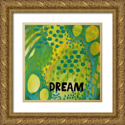 Dream Gold Ornate Wood Framed Art Print with Double Matting by Wieners, Valerie