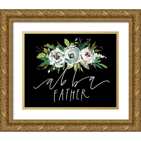 Abba Gold Ornate Wood Framed Art Print with Double Matting by Wieners, Valerie