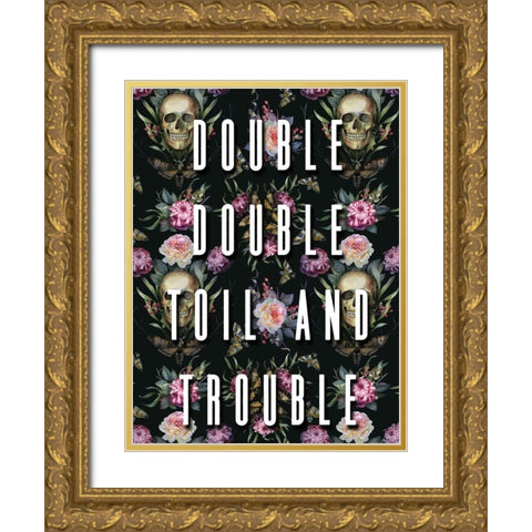 Double Double Gold Ornate Wood Framed Art Print with Double Matting by Wieners, Valerie