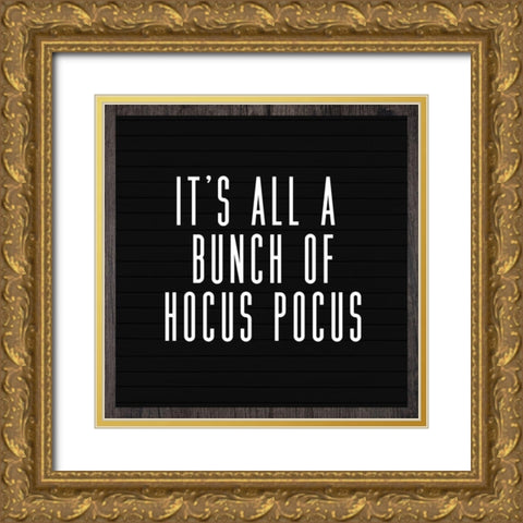 Hocus Pocus Gold Ornate Wood Framed Art Print with Double Matting by Wieners, Valerie