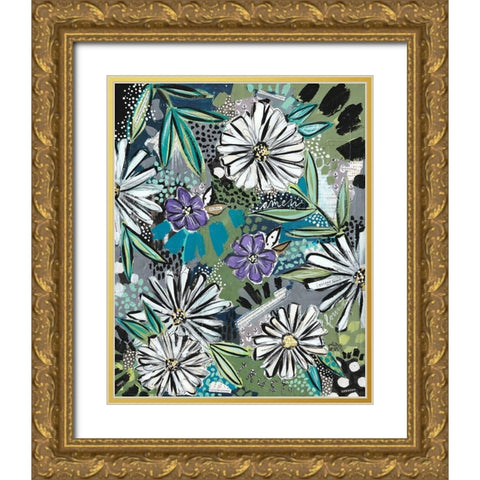 Trust Gold Ornate Wood Framed Art Print with Double Matting by Wieners, Valerie