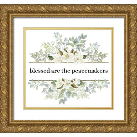 The Peacemakers Gold Ornate Wood Framed Art Print with Double Matting by Wieners, Valerie