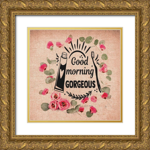 GM Gorgeous Gold Ornate Wood Framed Art Print with Double Matting by Burney, Yvonne Coleman