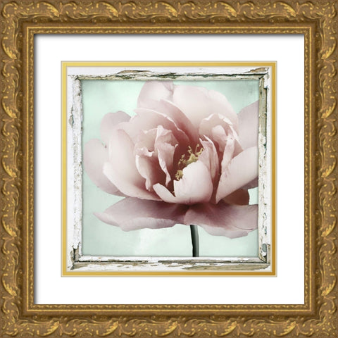 Garden and Mint I Gold Ornate Wood Framed Art Print with Double Matting by Sommers, Mindy