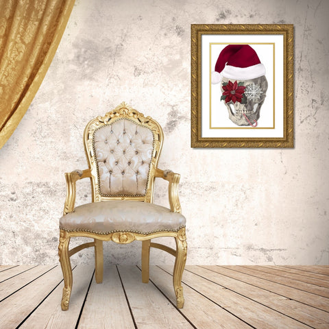 Mister Christmas Gold Ornate Wood Framed Art Print with Double Matting by Sommers, Mindy
