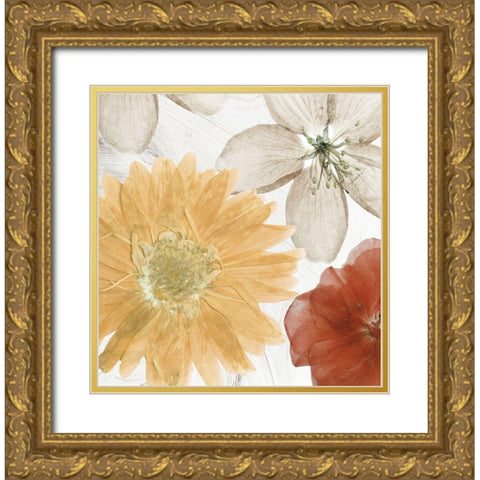 Cottage Refrain II Gold Ornate Wood Framed Art Print with Double Matting by Sommers, Mindy