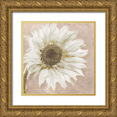 Paris Pink I Gold Ornate Wood Framed Art Print with Double Matting by Sommers, Mindy