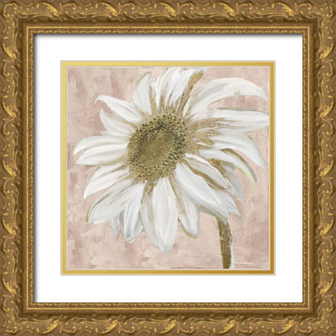 Paris Pink II Gold Ornate Wood Framed Art Print with Double Matting by Sommers, Mindy