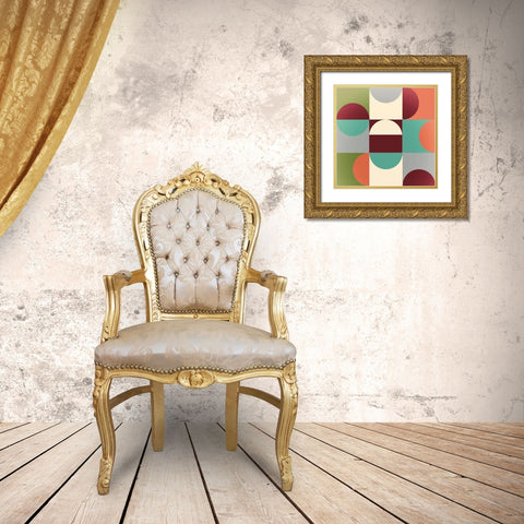 Rogers Office Gold Ornate Wood Framed Art Print with Double Matting by Sommers, Mindy