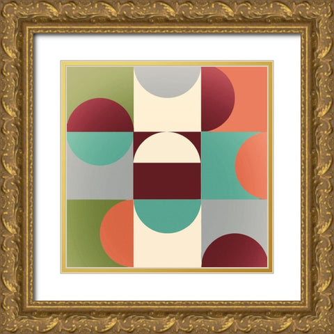 Rogers Office Gold Ornate Wood Framed Art Print with Double Matting by Sommers, Mindy