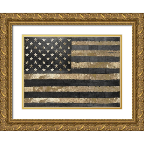 Dawns Early Light Gold Ornate Wood Framed Art Print with Double Matting by Sommers, Mindy