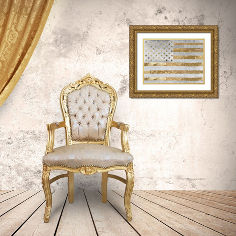 Dawns Early Light II Gold Ornate Wood Framed Art Print with Double Matting by Sommers, Mindy