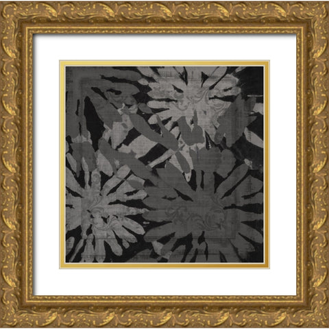 Sakura II Gold Ornate Wood Framed Art Print with Double Matting by Sommers, Mindy