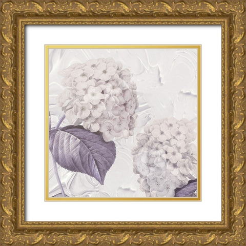 Lavenderia Gold Ornate Wood Framed Art Print with Double Matting by Sommers, Mindy