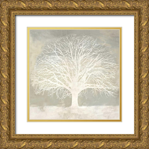 White Oak Gold Ornate Wood Framed Art Print with Double Matting by Aprile, Alessio