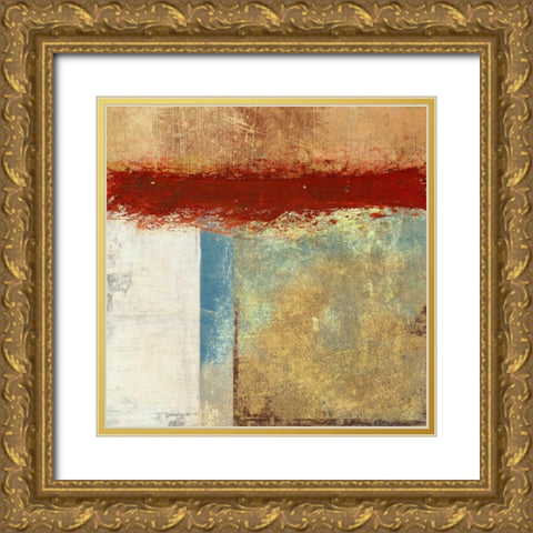 Direction II Gold Ornate Wood Framed Art Print with Double Matting by Aprile, Alessio
