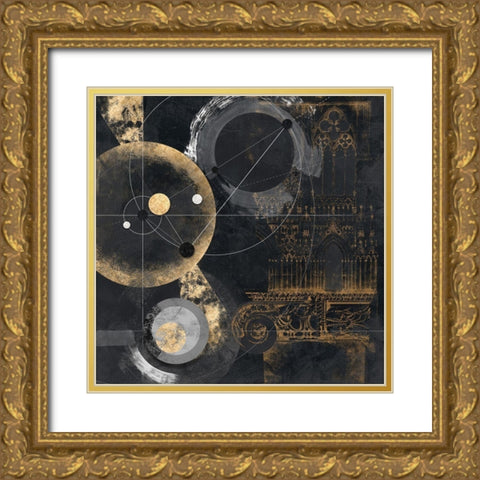 Proporzione Gold Ornate Wood Framed Art Print with Double Matting by Arturo, Armenti