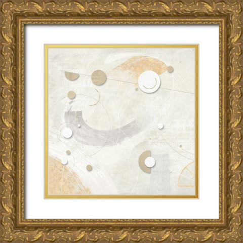 Galassia no 1 Gold Ornate Wood Framed Art Print with Double Matting by Armenti, Arturo