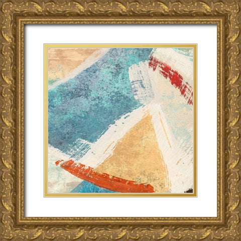 Acte I Gold Ornate Wood Framed Art Print with Double Matting by Anne, Munson