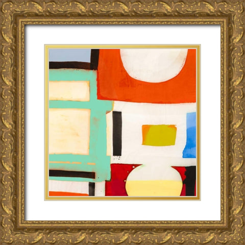 Smooth Sailing II Gold Ornate Wood Framed Art Print with Double Matting by Bacci, Leonardo