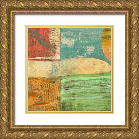 Pa tÃ¬ Gold Ornate Wood Framed Art Print with Double Matting by Bacci, Leonardo