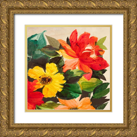 Estate in giardino II Gold Ornate Wood Framed Art Print with Double Matting by Borgese, Anna