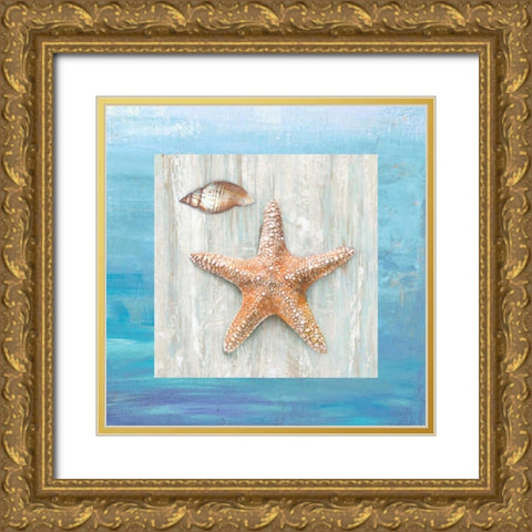 From the Sea II Gold Ornate Wood Framed Art Print with Double Matting by Broome, Ted