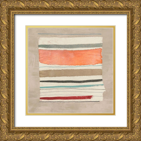 Washed Away I Gold Ornate Wood Framed Art Print with Double Matting by Viola, Bertel