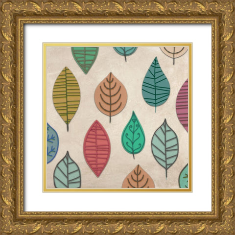 Natural Texture #1 (detail) Gold Ornate Wood Framed Art Print with Double Matting by Grant, Eve C.