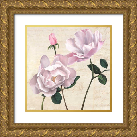 Classica II Gold Ornate Wood Framed Art Print with Double Matting by Dellal, Remy