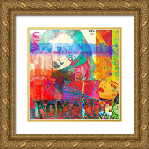 True Romance! Gold Ornate Wood Framed Art Print with Double Matting by Chestier, Eric