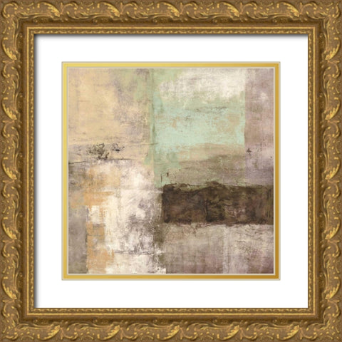 Plage II Gold Ornate Wood Framed Art Print with Double Matting by Falcone, Ruggero