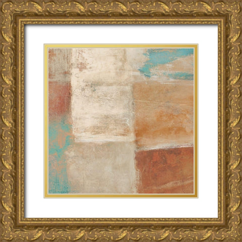 Velvet Desert II Gold Ornate Wood Framed Art Print with Double Matting by Falcone, Ruggero