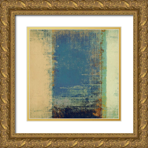 Rainbow Segment I Gold Ornate Wood Framed Art Print with Double Matting by Ruggero, Falcone