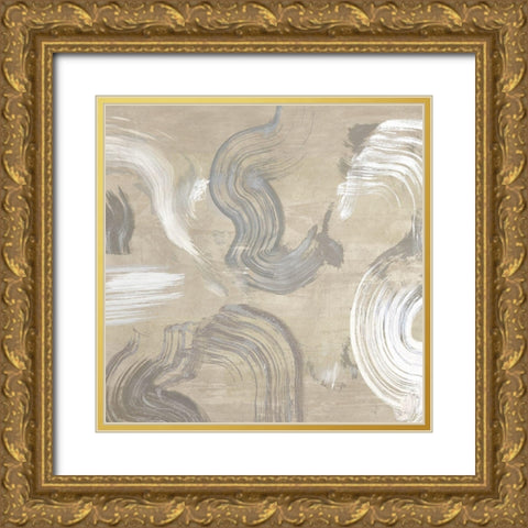 Of Sand and Stone (detail) Gold Ornate Wood Framed Art Print with Double Matting by Ikeda, Haru