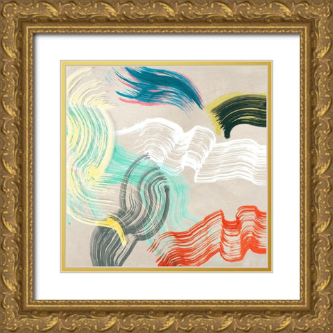 Youth Reinvented I (detail) Gold Ornate Wood Framed Art Print with Double Matting by Ikeda, Haru