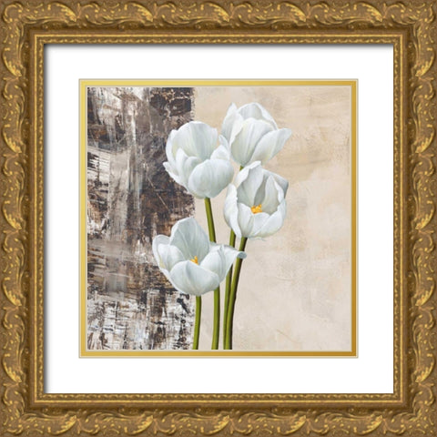 Nature I Gold Ornate Wood Framed Art Print with Double Matting by Thomlinson, Jenny