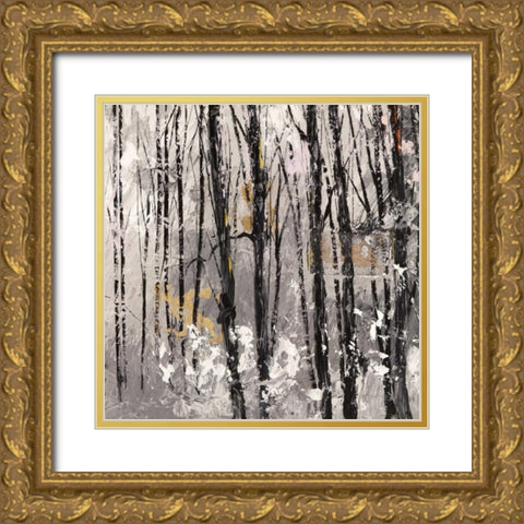 Bosco I Gold Ornate Wood Framed Art Print with Double Matting by Lucas