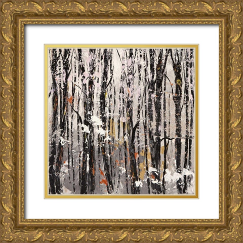 Bosco II Gold Ornate Wood Framed Art Print with Double Matting by Lucas