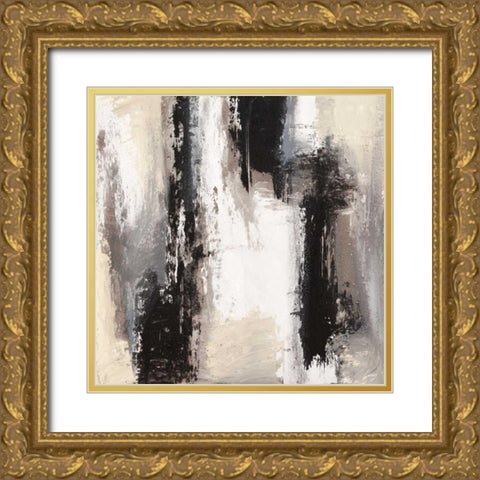 Aperture 1 Gold Ornate Wood Framed Art Print with Double Matting by Lucas